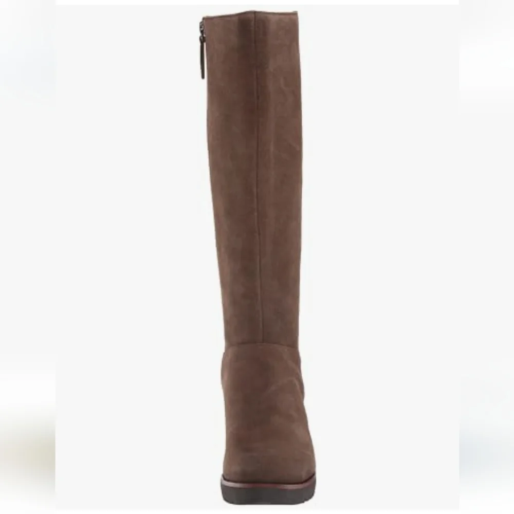 Sanctuary NWT Effect Java Knee-High Wedge Boots Size 6.5M